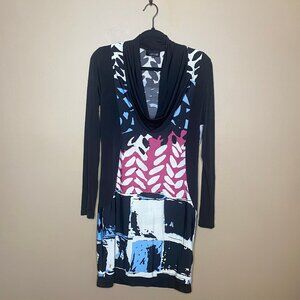 NWT Artsy Modern Sexy Chic Boutique Dress